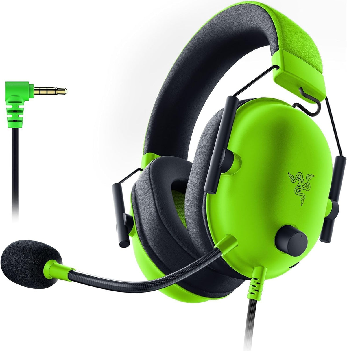 Razer Blackshark V2 X Gaming Headset — Green — main product image