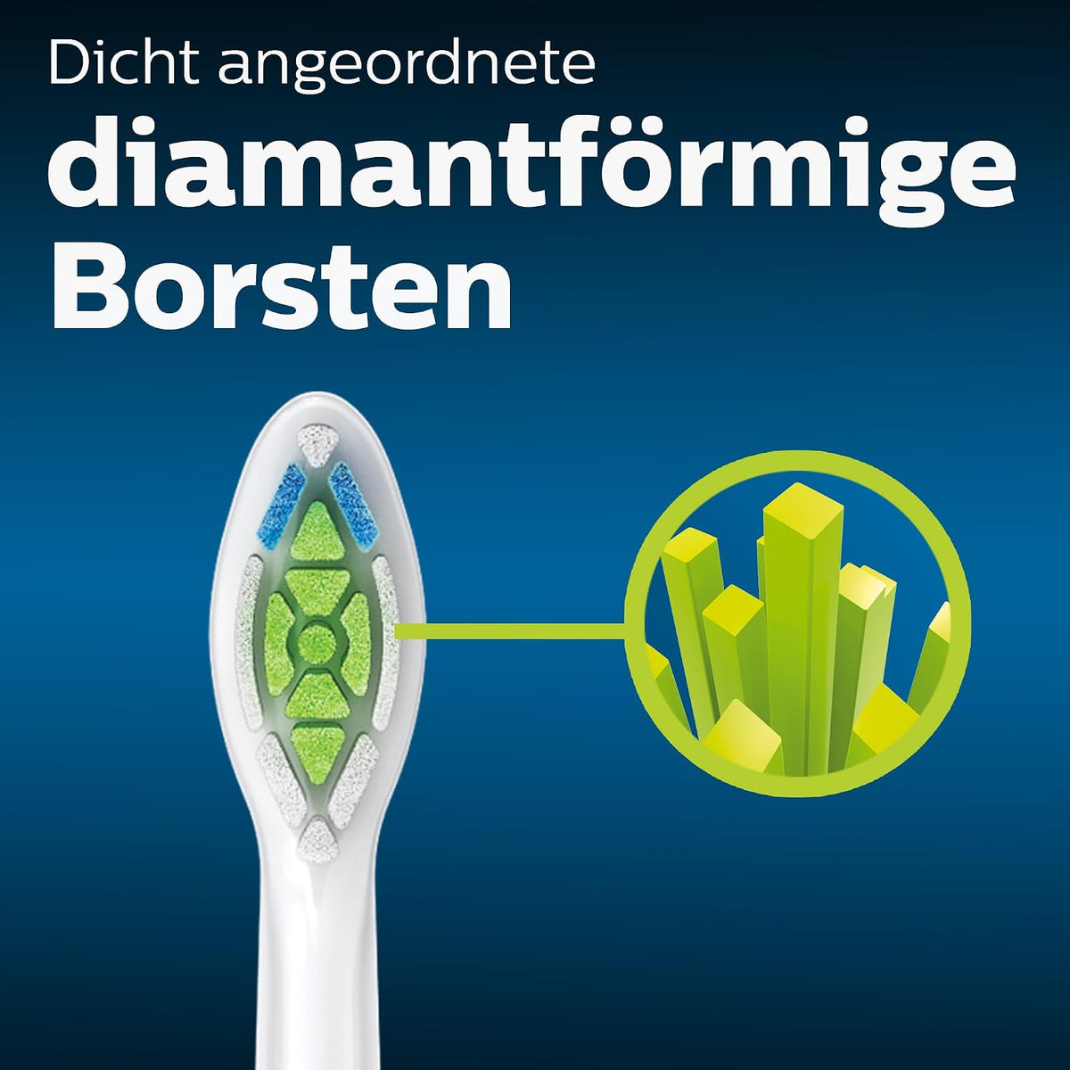 Philips Genuine Sonicare Optimal White Replacement Brush Heads, 4 Pack, White - HX6064/10 — White