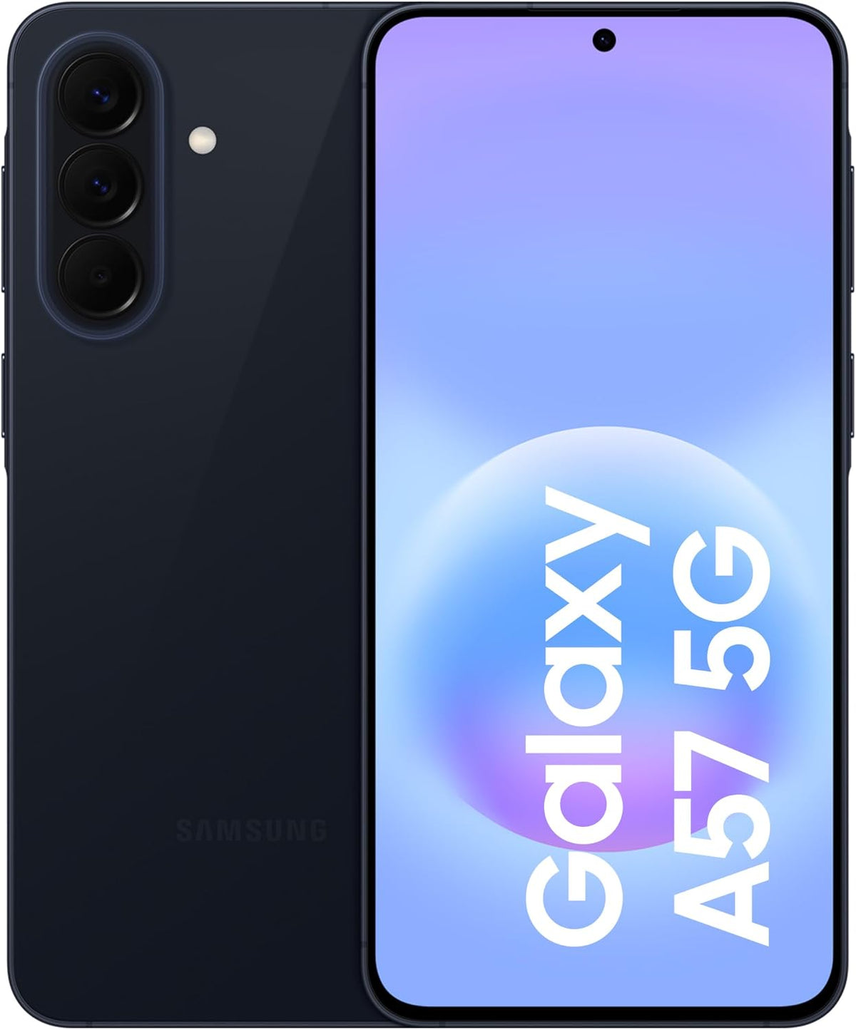 Samsung Galaxy A57 5G Android Smartphone, 512GB Storage, 12GB RAM, Awesome Navy, 6x OS Upgrades, Large Display, 50MP Camera, Long Battery Life (UAE Version)