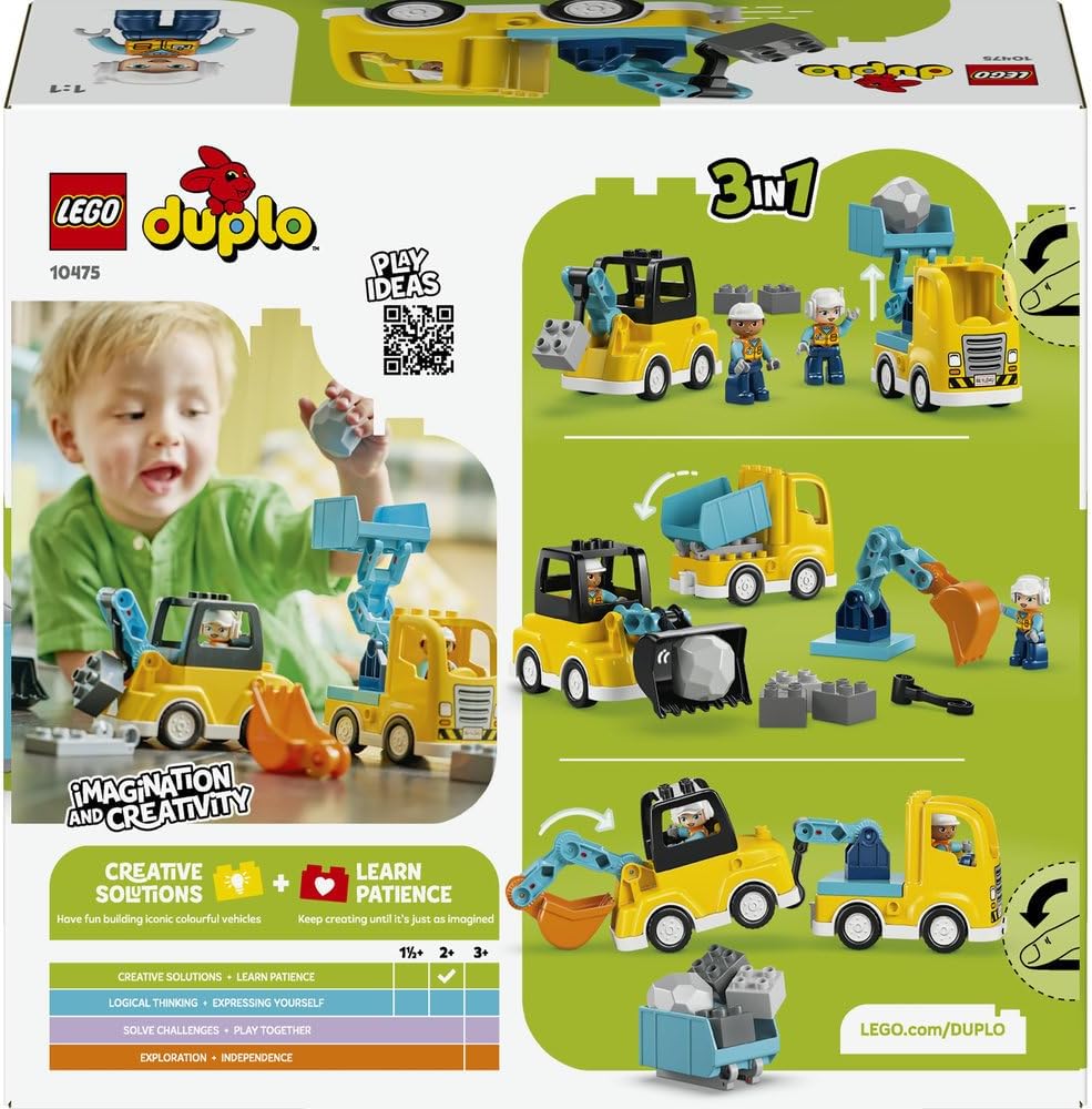 LEGO DUPLO 3 in 1 Construction Vehicles 10475 — image 10