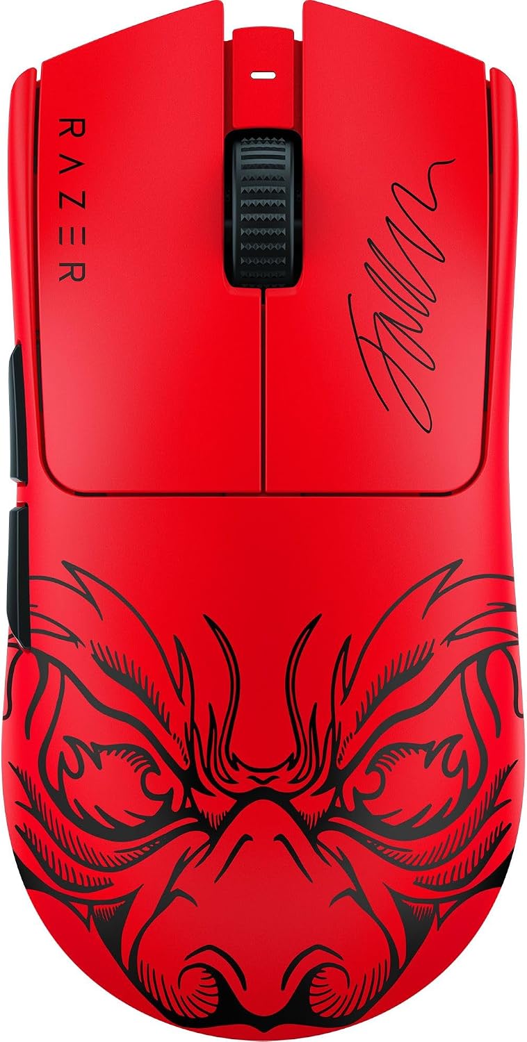Razer Viper V3 Pro Wireless Esports Gaming Mouse — Faker Edition — red — main product image