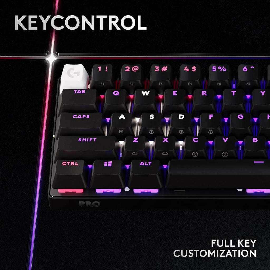 Logitech G PRO X 60 LIGHTSPEED Gaming Keyboard — Black