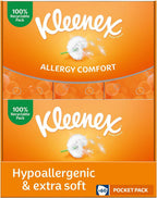 Kleenex® Allergy Comfort™ Pocket Pack Tissues, 60 Sheets (P6 x 10) — additional view 2