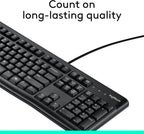 Logitech K120 for Business Keyboard — Black
