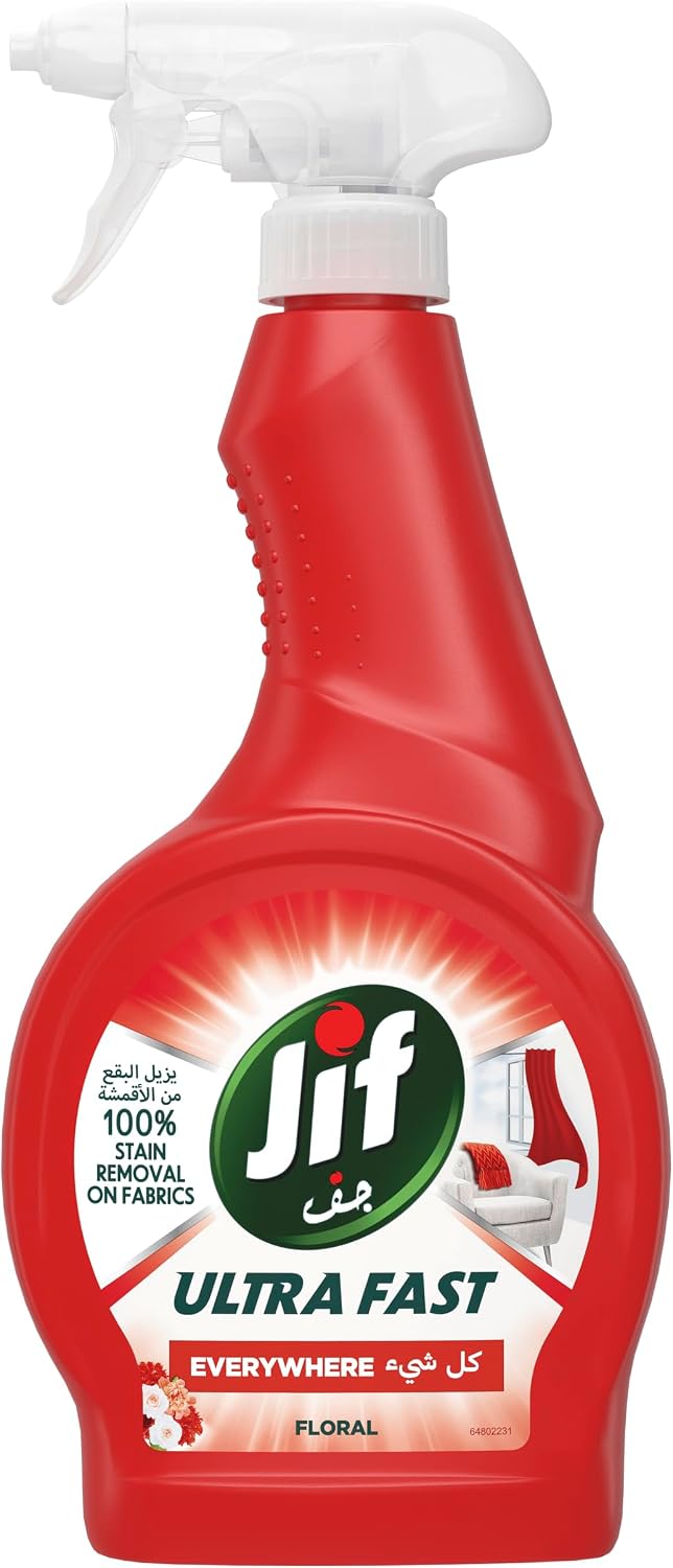 JIF Ultra Fast Cleaner Spray, Everywhere, 100% stain removal on fabrics, 500ml — additional product view 3
