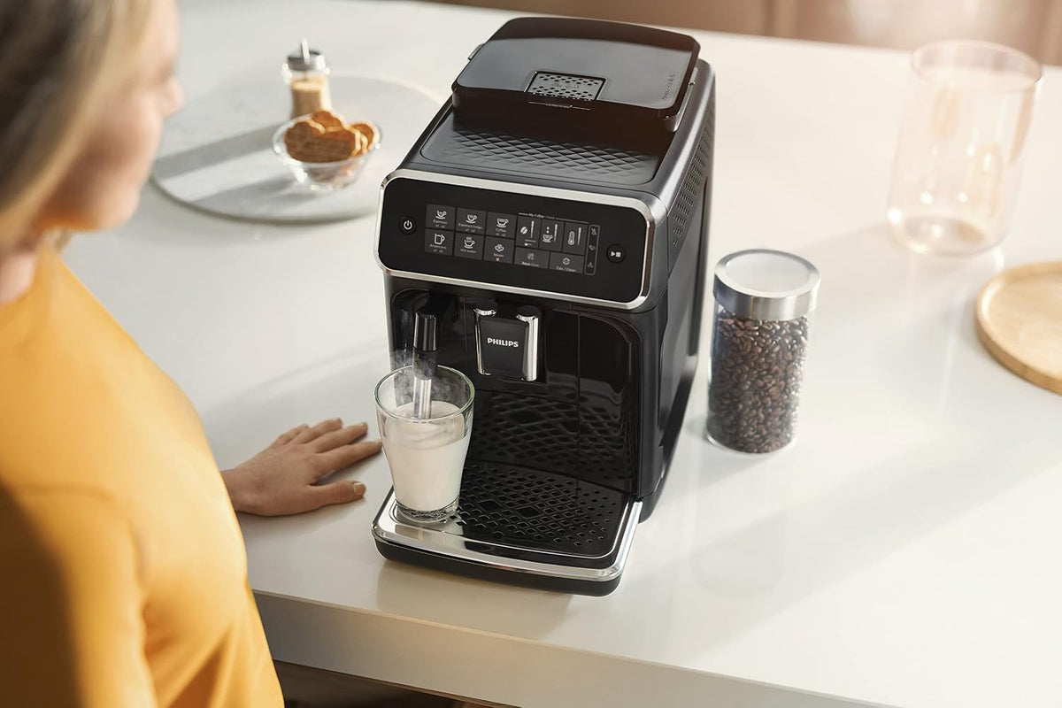 Philips EP2220/10 Series 2200 Espresso Machine, 1500W, Black — black