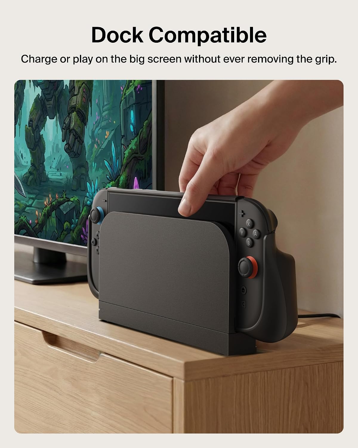 Belkin Gaming Charging Grip for Nintendo Switch 2, 10K Power Bank - Black