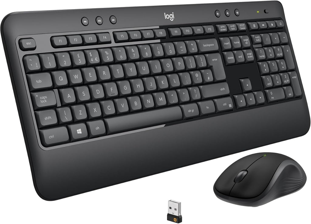 Logitech MK540 Keyboard and Mouse Combo — Black