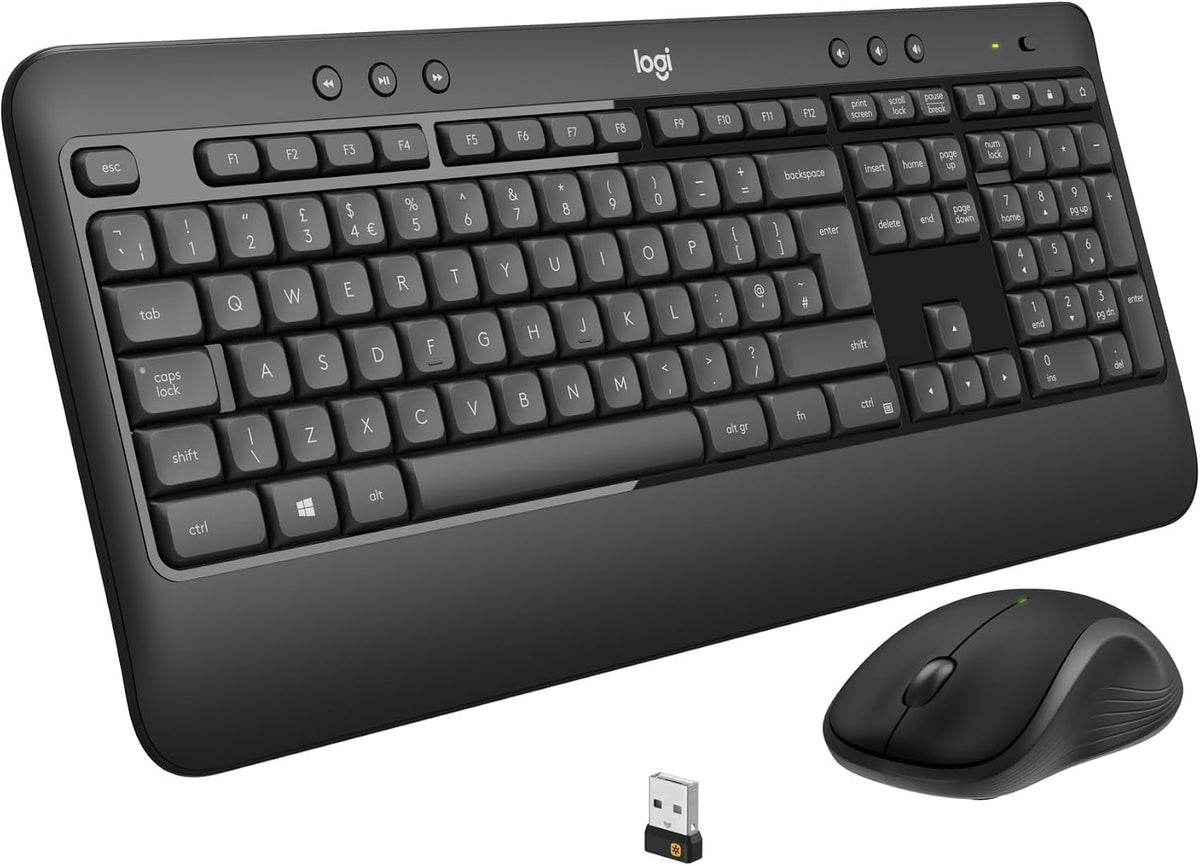 Logitech MK540 Keyboard and Mouse Combo — Black