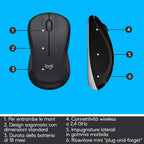 Logitech MK540 Keyboard and Mouse Combo — Black