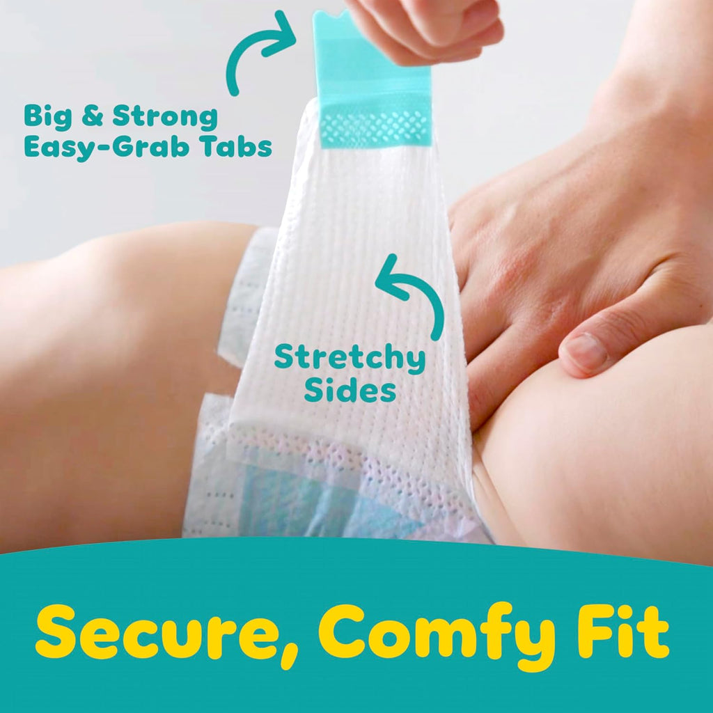 Pampers Baby Dry Diapers - Size 2, One Month Supply (234 Count), Absorbent Disposable Diapers