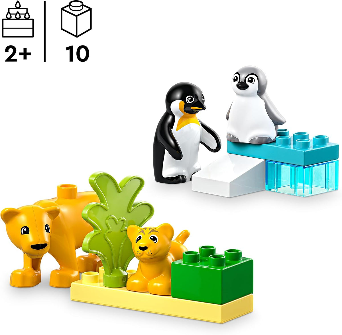 LEGO DUPLO Wild Animal Families: Penguins & Lions 10442 — image 2