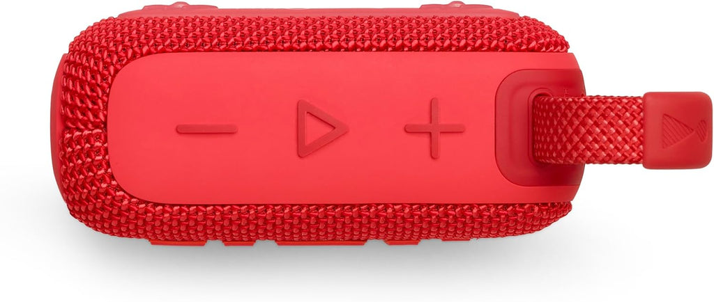JBL Go 4 Portable Bluetooth Speaker — Red