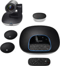 Logitech GROUP Conference System with Expansion Microphones — Black/Silver