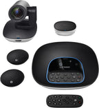 Logitech GROUP Conference System with Expansion Microphones — Black/Silver
