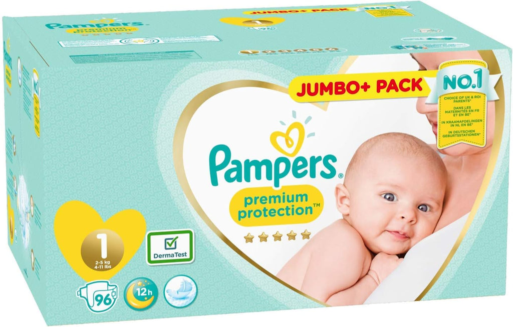 Pampers Premium Protection 81686981 Nappies White