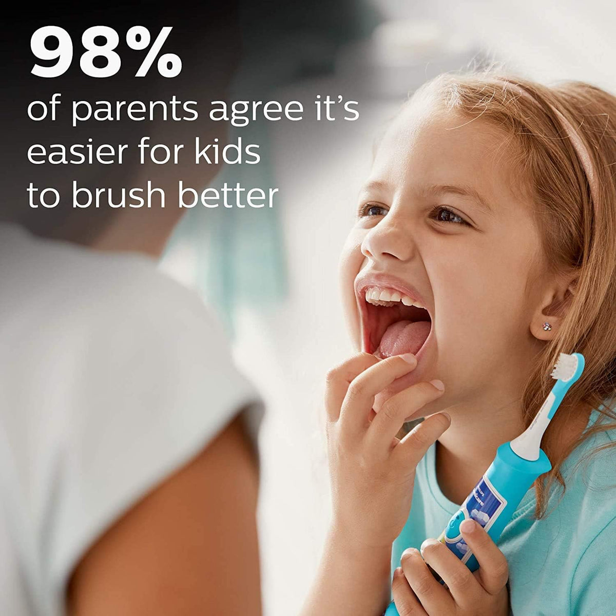 Philips Sonicare Philips for Kids Connected Sonic Electric Toothbrush — Turquoise