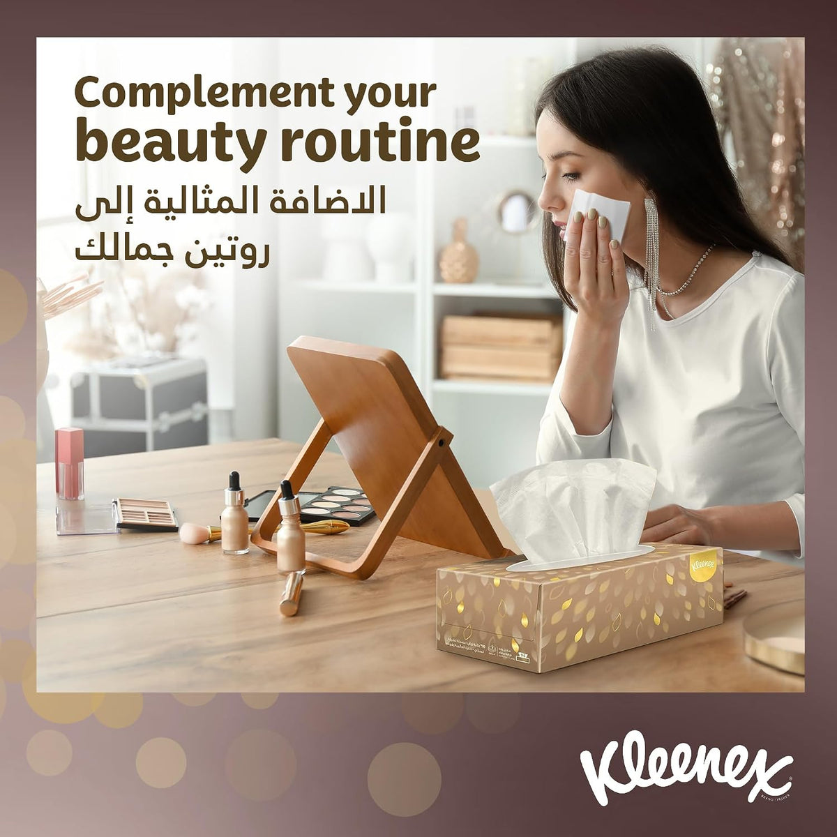 Kleenex Ultra Soft Premium Facial Tissues, Pack of 5 Boxes 96 Sheets X 3 Ply — additional view 5