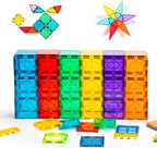 Gemmicc Magnetic Tiles with Storage Case — 126 Pieces — 126 Pieces