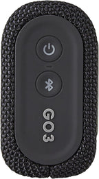 JBL Go 3 Portable Bluetooth Speaker — Black