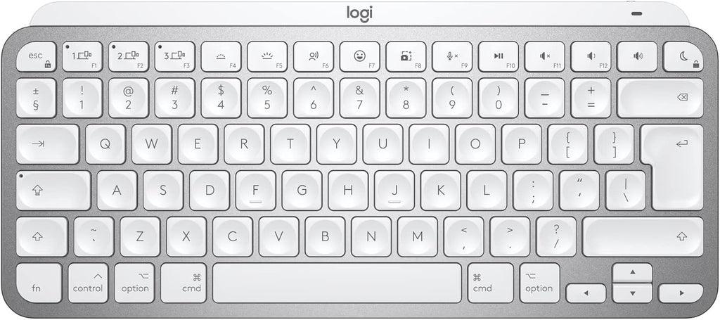 Logitech MX Keys Mini for Mac Keyboard — Pale Grey