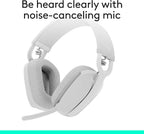Logitech Zone Vibe 100 Headset — Off White