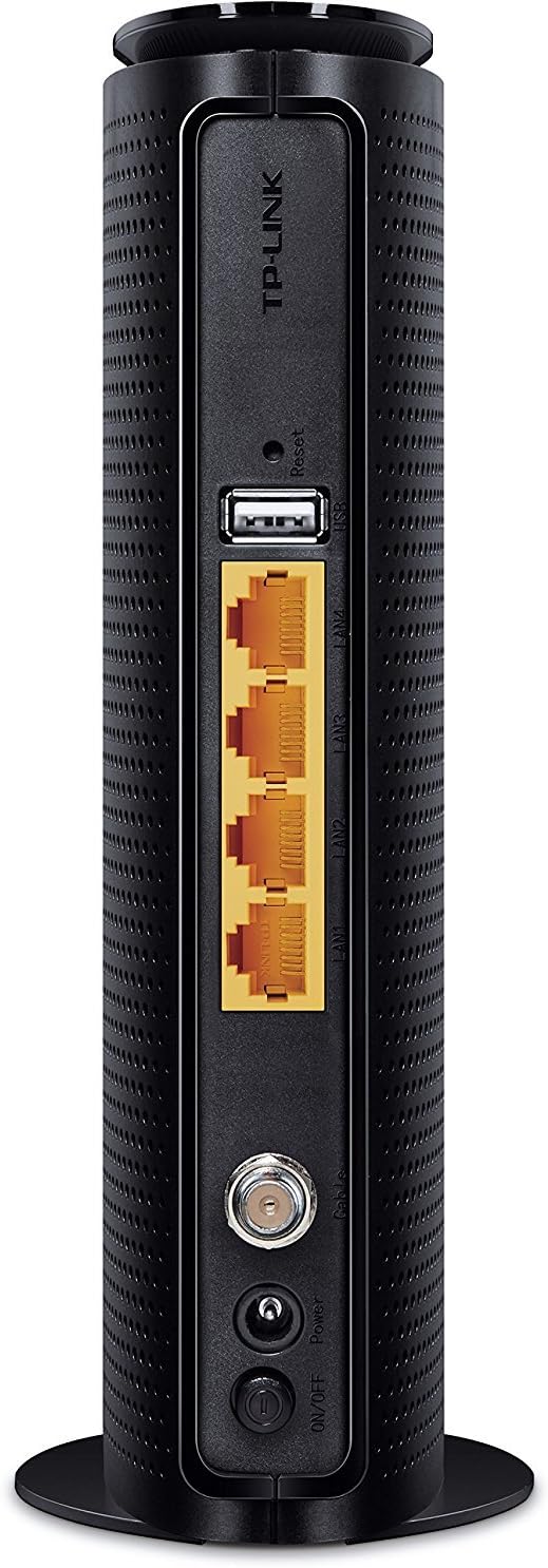 TP-Link TC-W7960 DOCSIS3.0 300Mbps Wireless WiFi Cable Modem Router for Comcast XFINITY, Time Warner Cable, Cox Communications, Charter, Spectrum