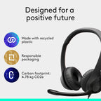 Logitech H390 Headset — Black