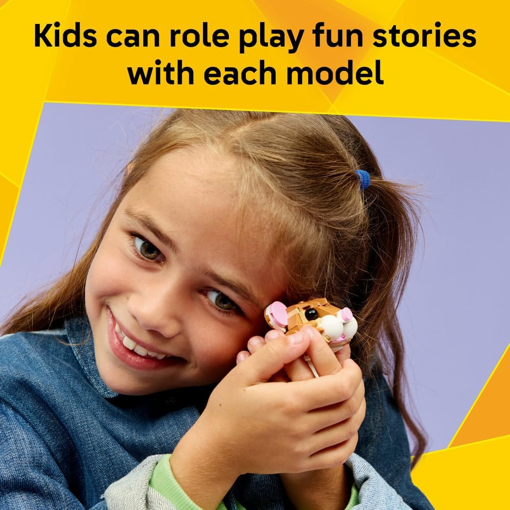 LEGO Creator 3in1 Cute Hamster with a Flower 31376 — image 3