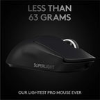 Logitech G PRO X SUPERLIGHT Gaming Mouse — Black