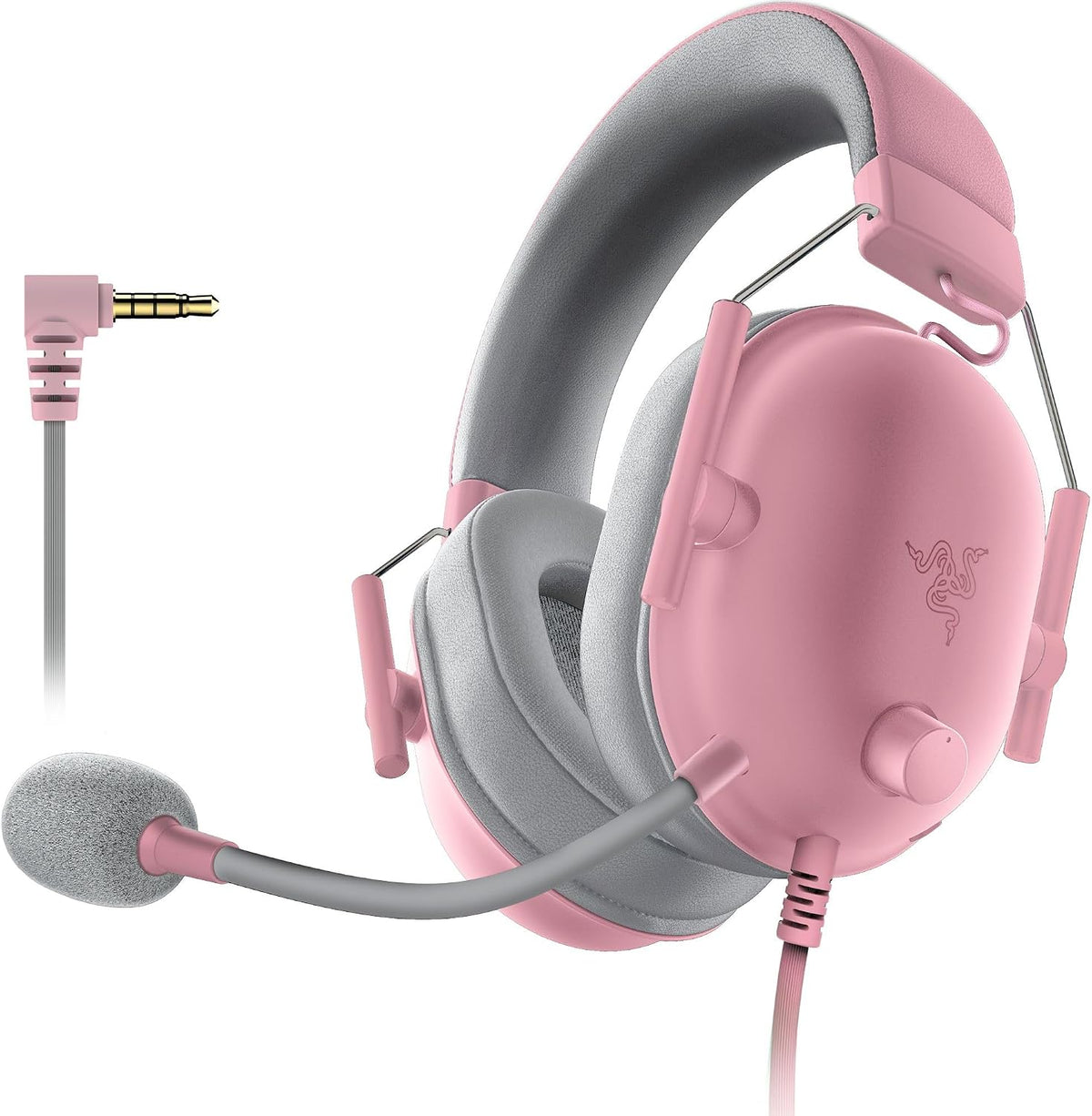 Razer BlackShark V2 X Gaming Headset — Quartz Pink — main product image