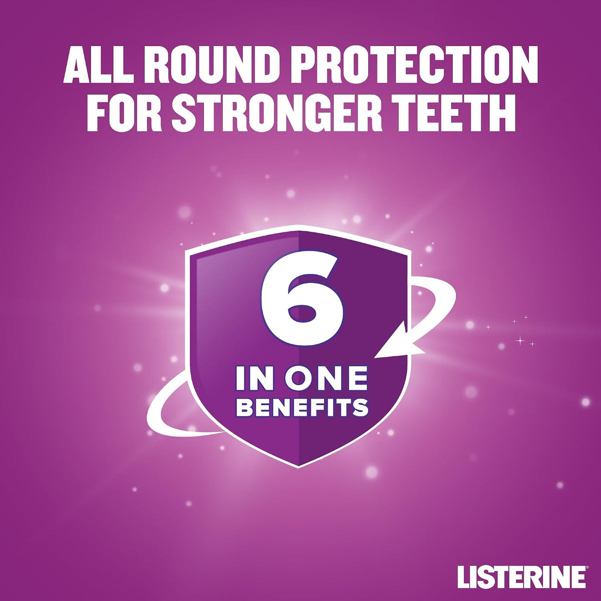 Listerine Total Care Zero Alcohol Mouthwash, Smooth Mint, 500 ml — additional product view 4
