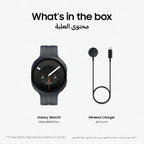 Samsung Galaxy Watch9 Graphite,44mm,Bluetooth, Slimness,Comfort fit,Signature Cushion Design,Personalized Sleep Experience, Health Coaching, 2 Years Extended Warranty (UAE Version)(Amazon Exclusive)