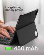 Belkin Everyday iPad Keyboard Case with Cradle, Backlit Bluetooth Keyboard, Trackpad Gestures, Magnetic Apple Pencil Holder, QWERTY, Media Keys, For iPad Air 11” M2/M3, 10.9”, Pro 11”