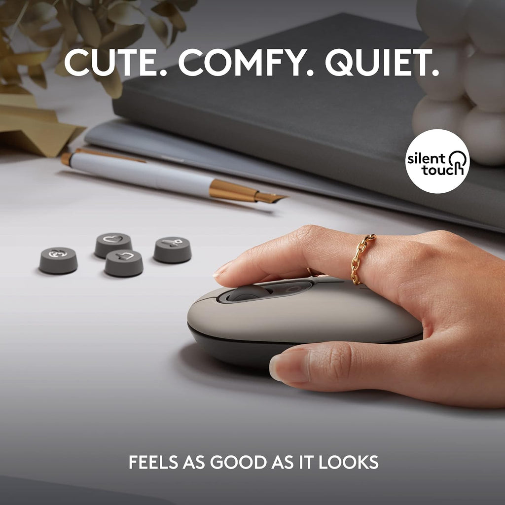Logitech POP Mouse Wireless Mouse — Mist