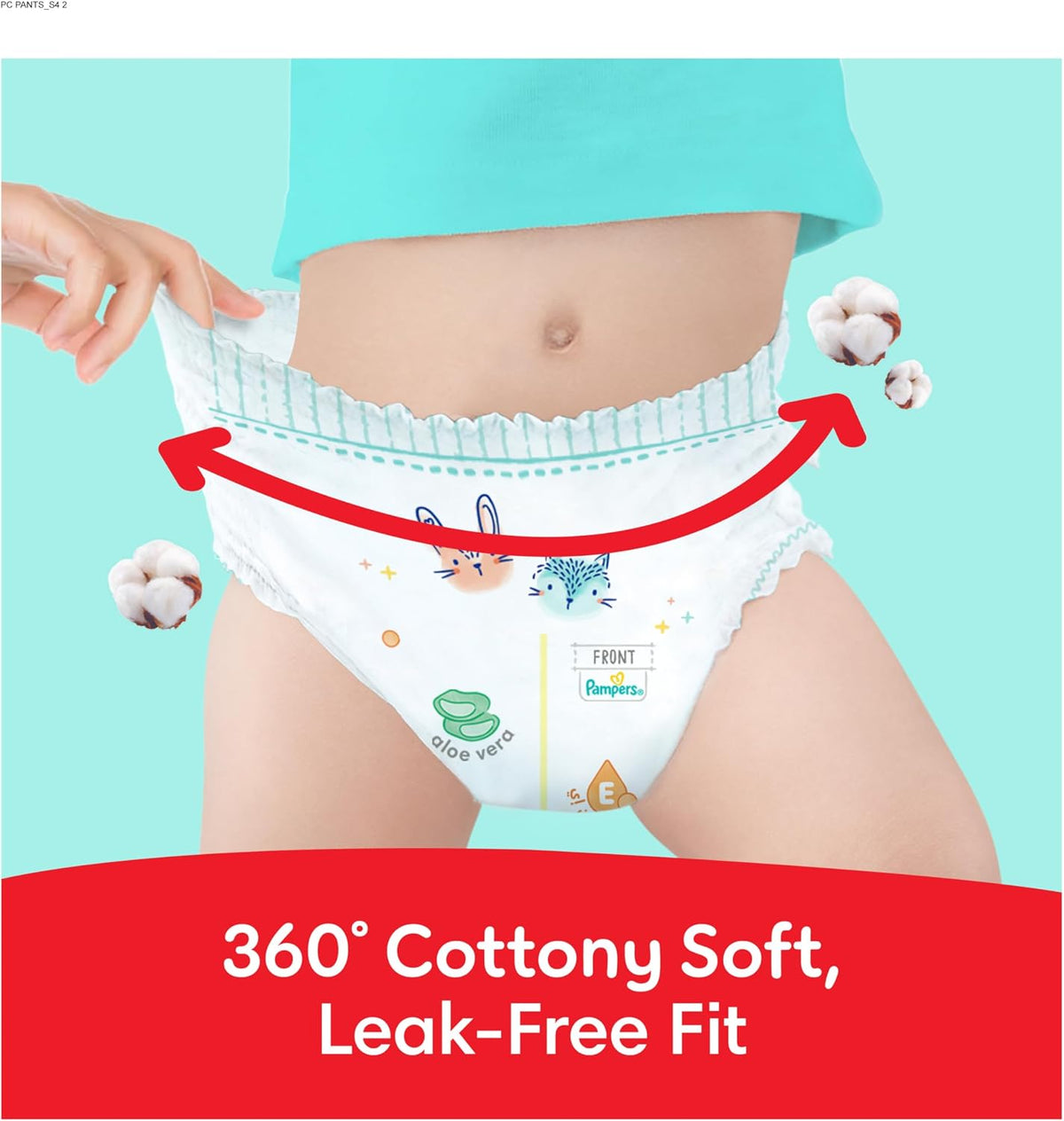 Pampers Ultimate Comfort Culotte Pants Diapers Size 4, 9-14kg 200 Count box