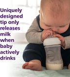 Philips AVENT PHILIPS Natural Bottle (330ml, Pack of 2, SCF036/20) — Clear