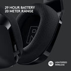 Logitech G733 Wireless Gaming Headset — Black