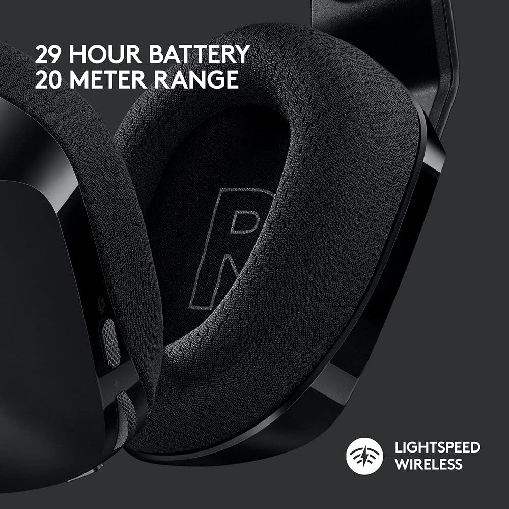 Logitech G733 Wireless Gaming Headset — Black
