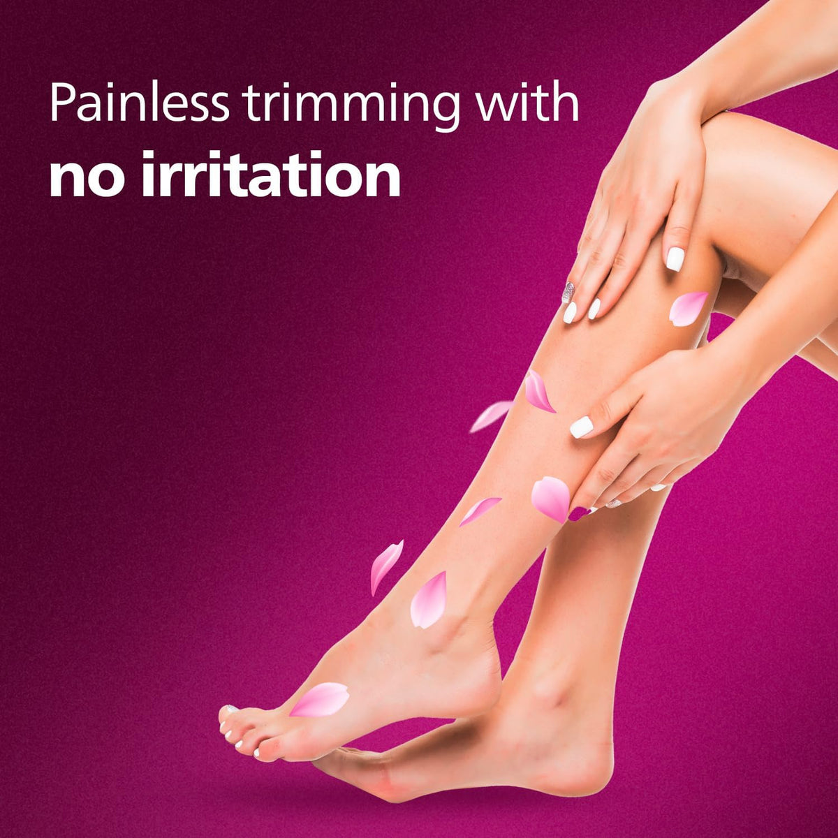 Philips Essential Bikini Trimmer. Trim. Shave & Style. Mini Shaving Head Included. Portable. Battery, Brt38315., Whitepurple — Purple/White