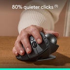 Logitech MX ERGO S Wireless Mouse — Graphite