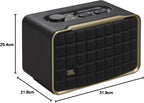 JBL Authentics 200 Wi-Fi and Bluetooth Speaker — Black
