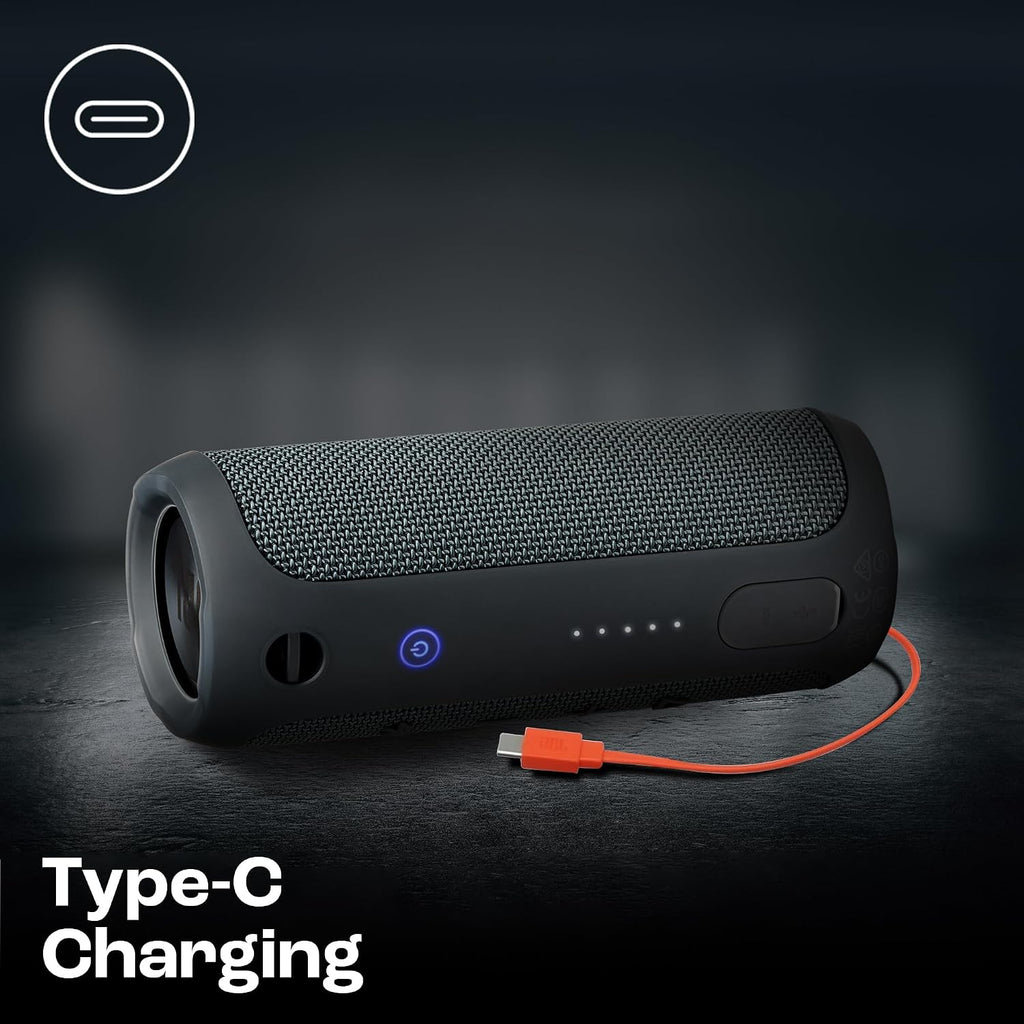 JBL Flip Essential 2 Portable Bluetooth Speaker — Black