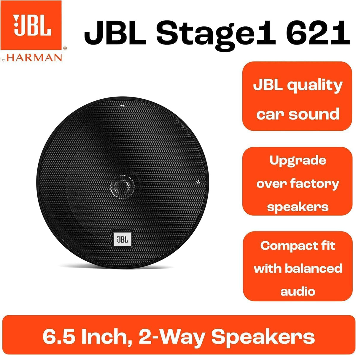 JBL Stage1 621F Car Speakers