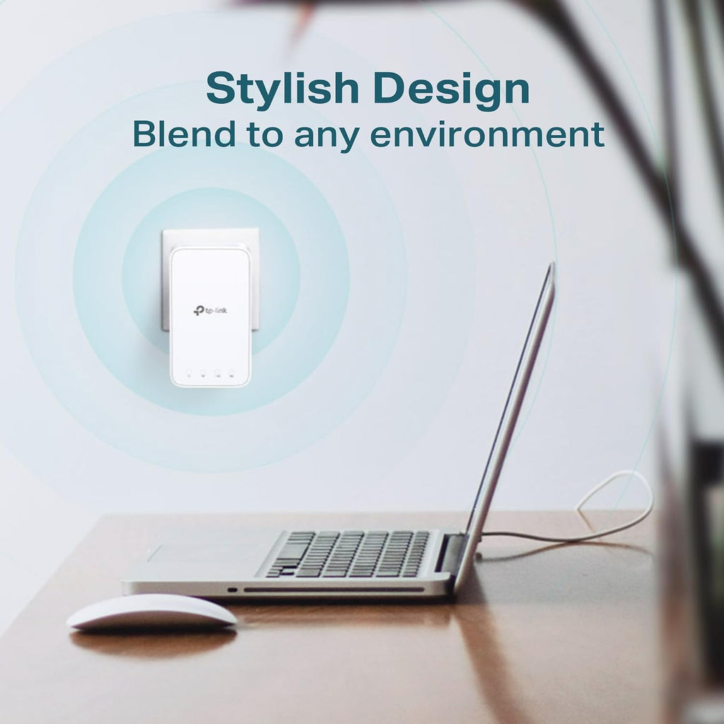 Tplink Onemesh Ac1200 Mesh Wi-Fi Range Extender Re300