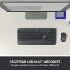 Logitech MK540 Keyboard and Mouse Combo — Black