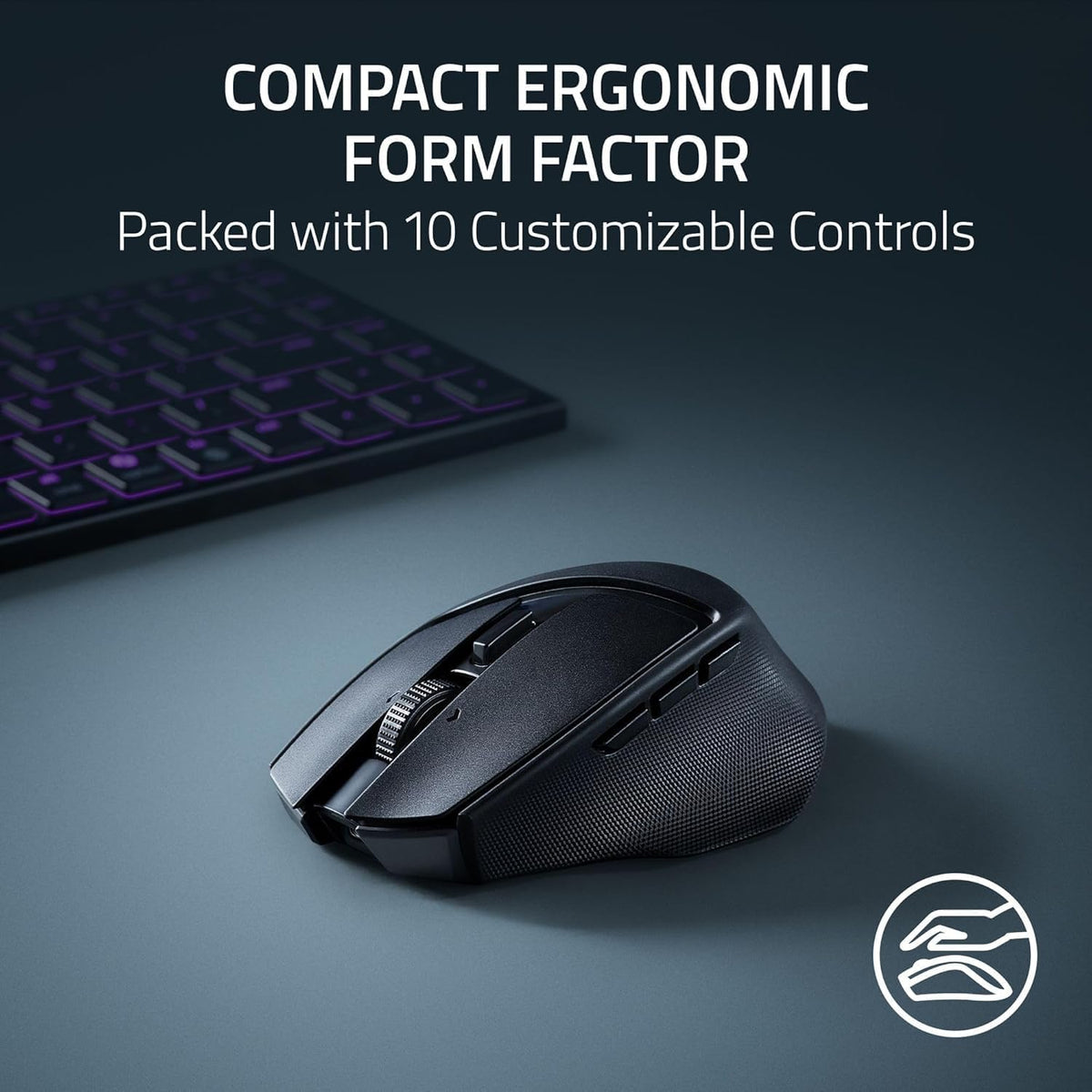 Razer Basilisk Mobile Portable Ergonomic Wireless Gaming Mouse — product image 2