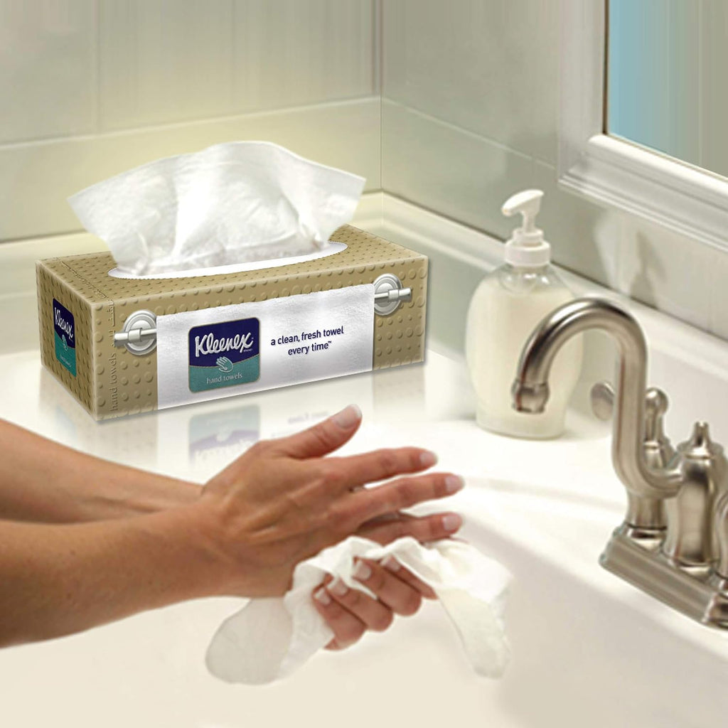 Kleenex Hand Towel, 1 Box x 90 Sheets, Disposable Towel Tissue for Hands, Kitchen and Bathroom use — additional view 6