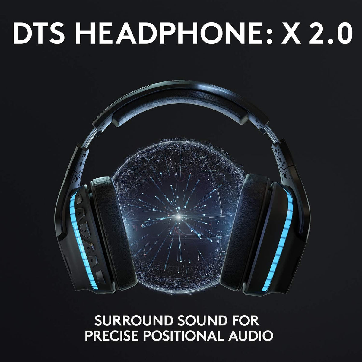 Logitech G635 Gaming Headset — Black