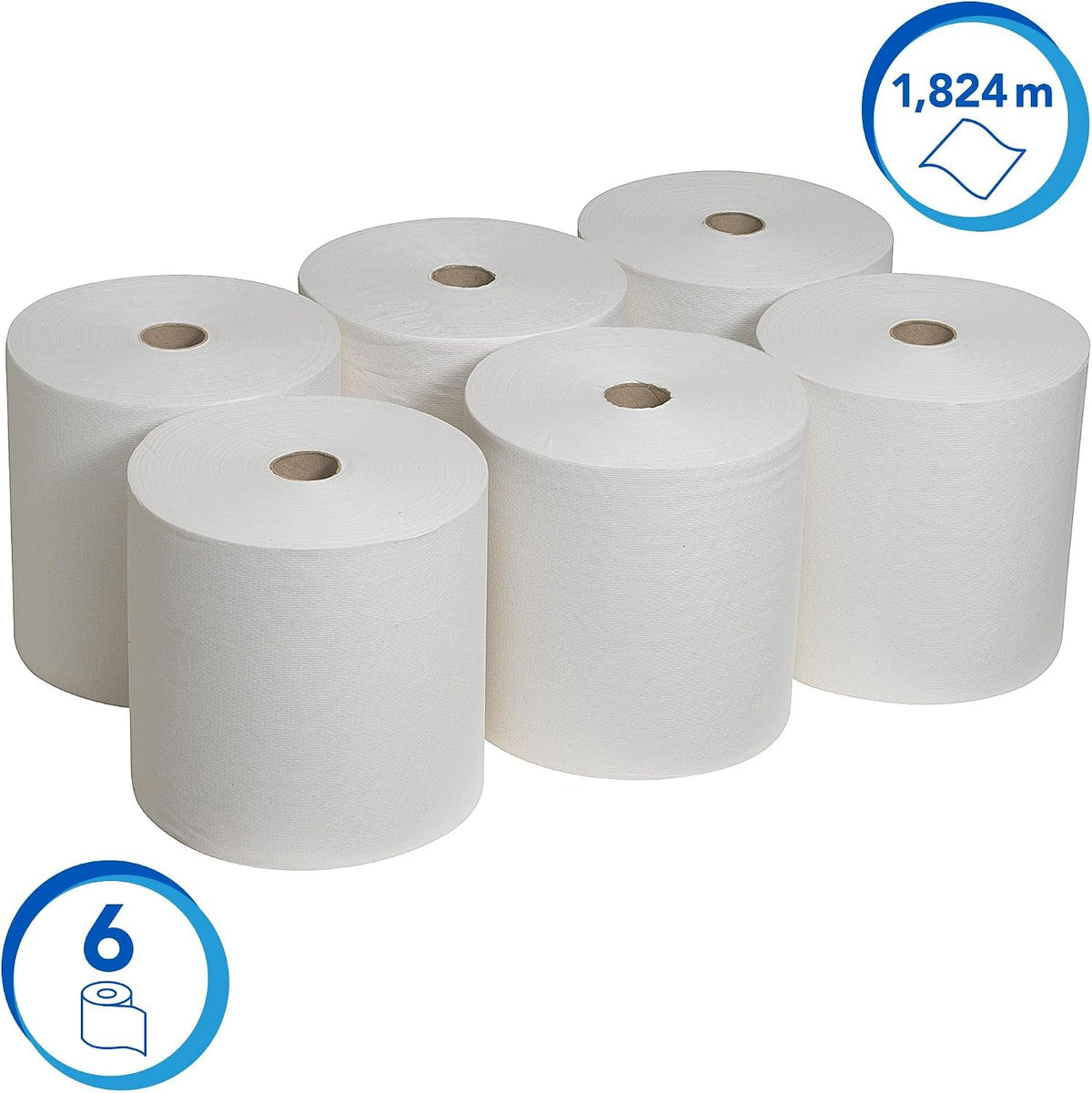Scott® Rolled Paper Hand Towels 6667 – White 1-Ply Extra Absorbent (1,824m Total) — additional view 2